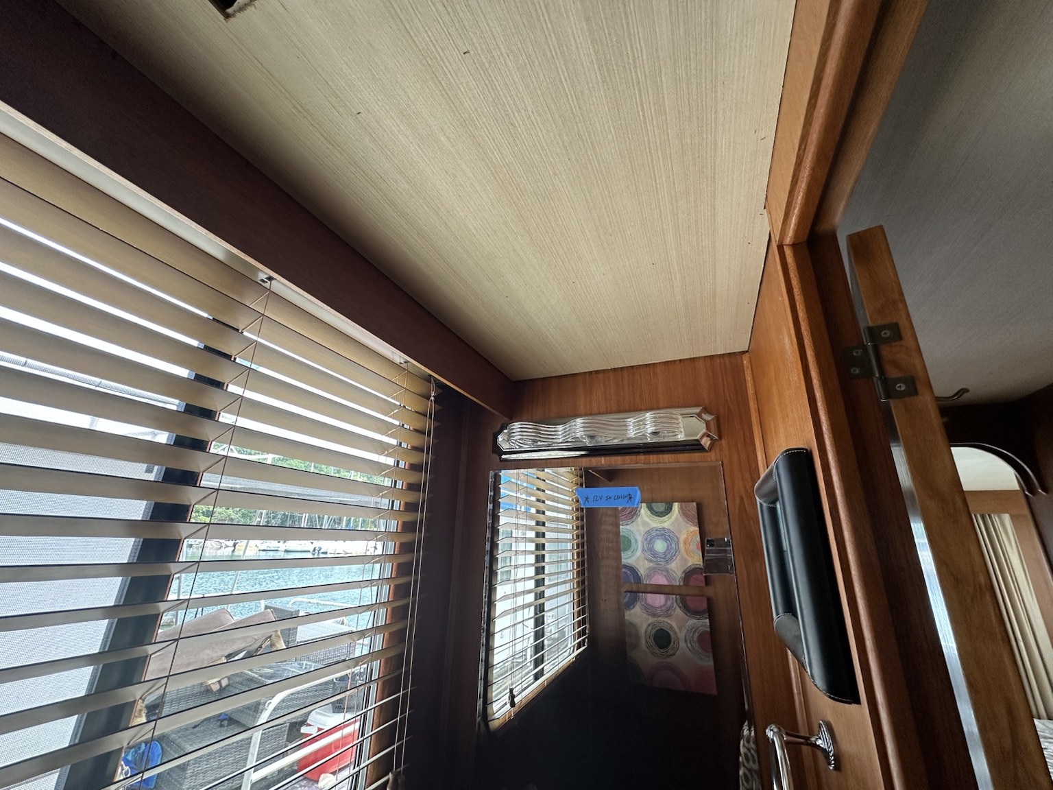 Marine coffered ceiling renovation process — photo 14