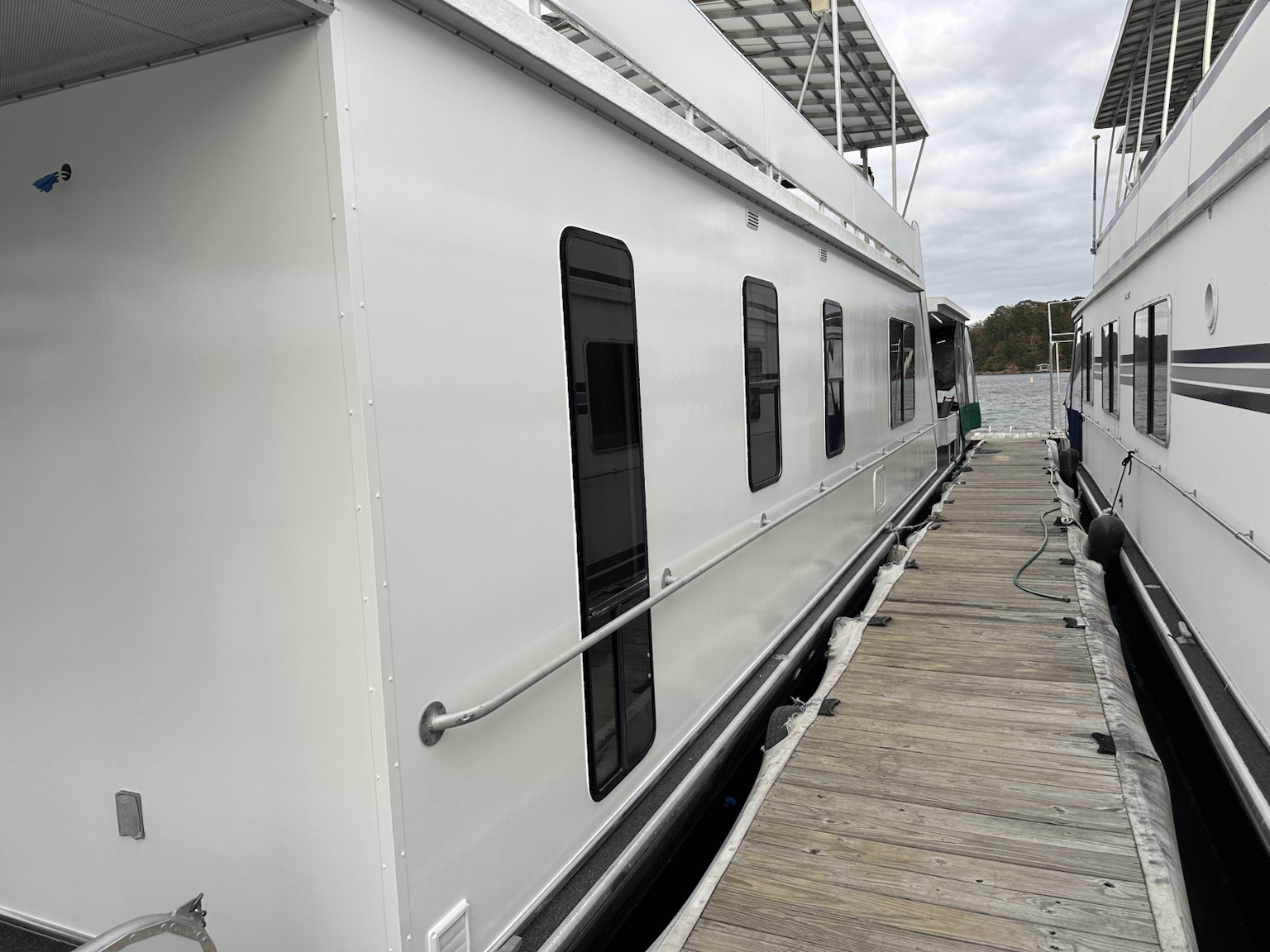 Finished marine fiberglass and exterior repair